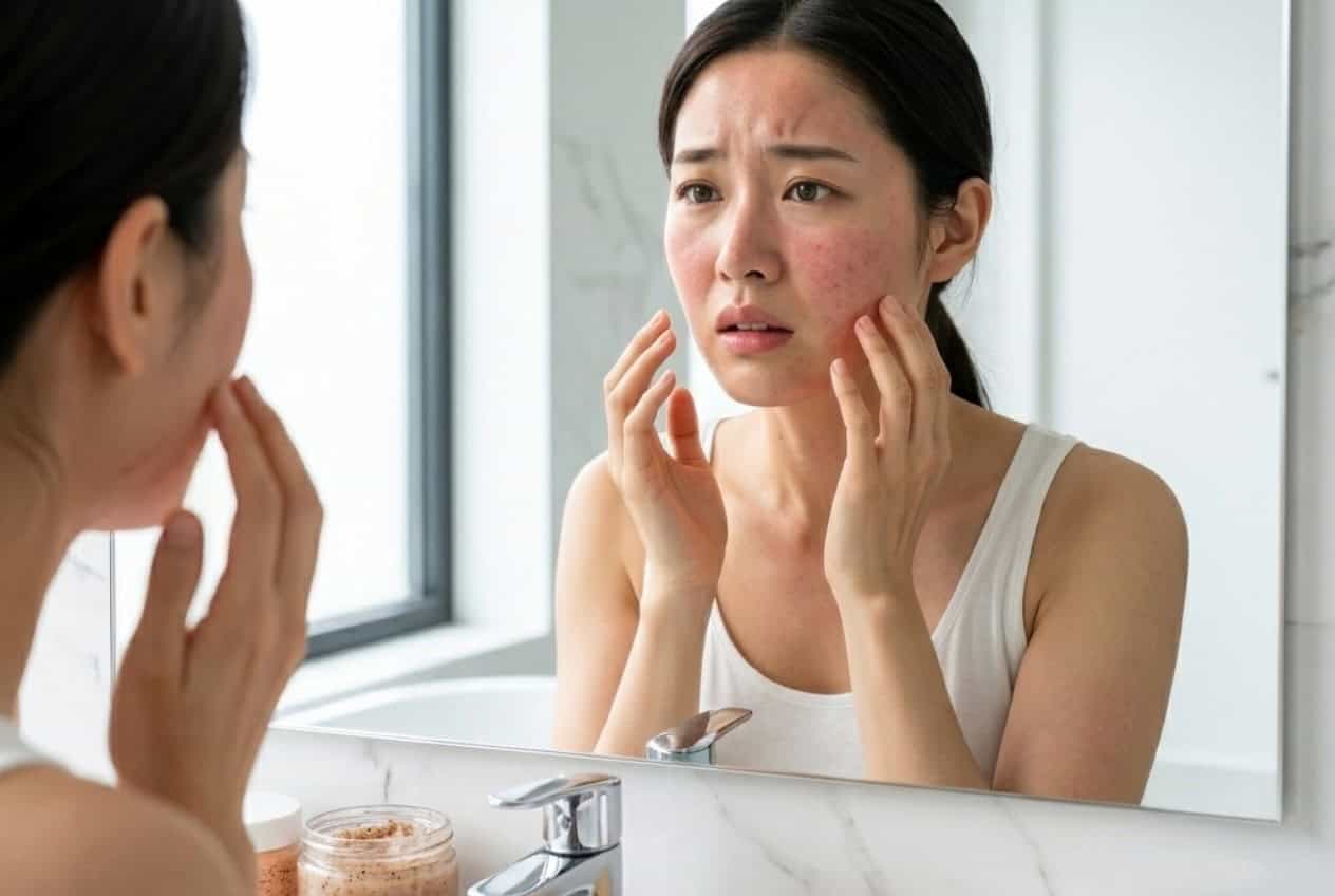 肌に良いと思って続けていたスキンケアが、実は肌トラブルの原因になっていることがあります