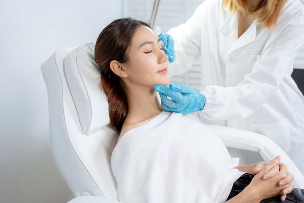 Patient starting treatment after deciding between Juvelook vs Sculptra 
